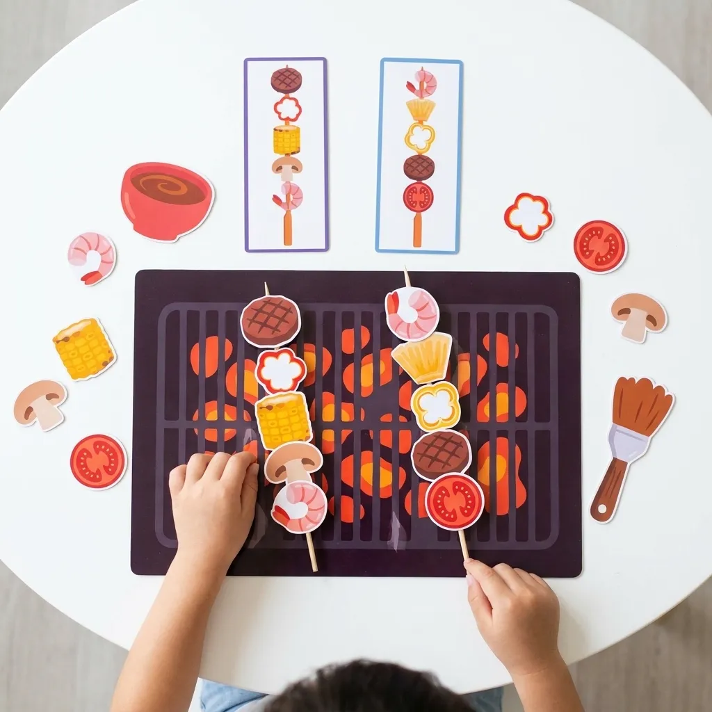 bbq skewer sequencing activity set